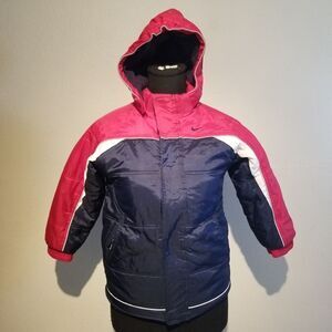 VINTAGE NIKE KIDS BOMBER JACKER REVERSIBLE SIZE 7. (SHD)